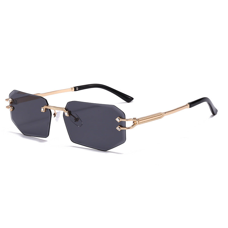 Damen modische Sonnenbrille mit elegantem achteckigem Rahmen Brehn