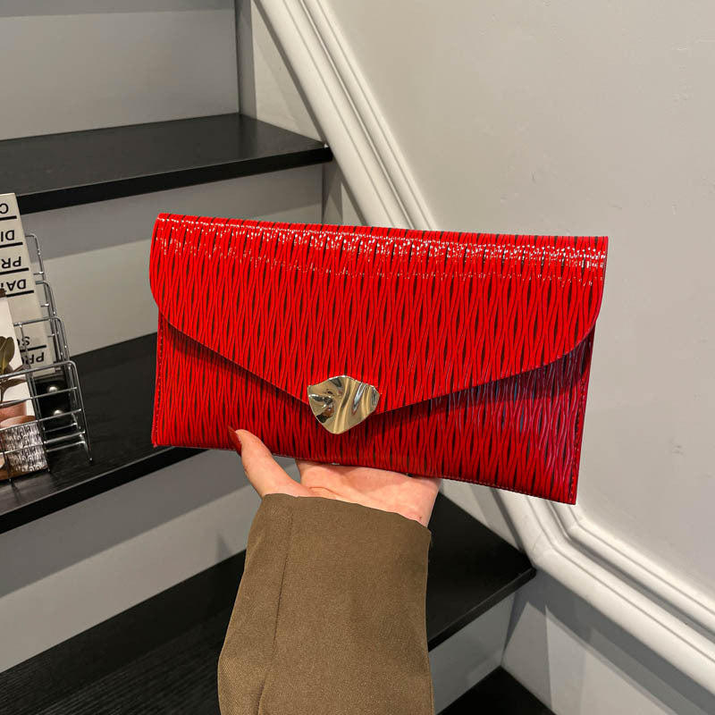 WoElegant Glänzende Abend-Clutch Brehn