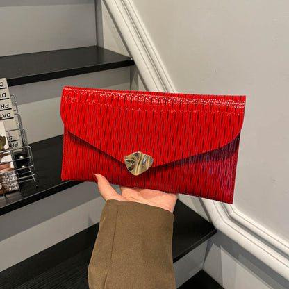 WoElegant Glänzende Abend-Clutch Brehn