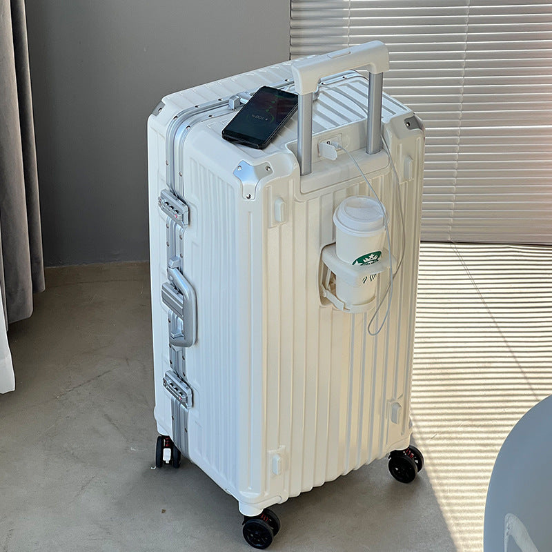 Premium Hartschalen-Reisetrolley-Koffer