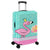 Damen nan elastische Kofferhülle mit Flamingo-Print, dehnbarer Schutzbezug mit Reißverschluss und rutschfester Innenbefestigung Brehn