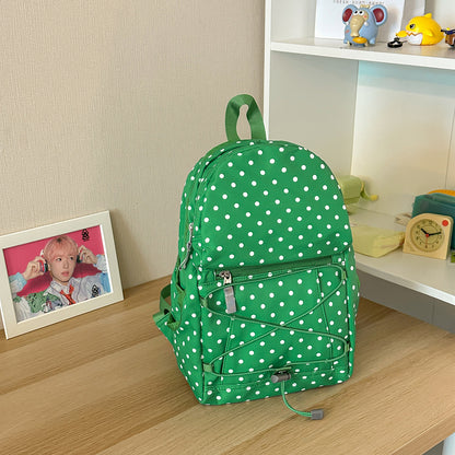 Stylischer Polka-Dots-Rucksack Brehn