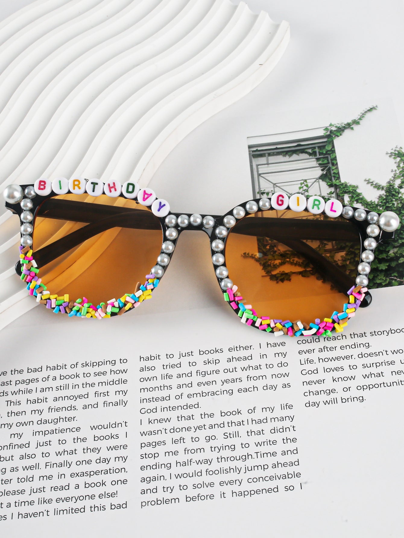 Dekorative Statement-Sonnenbrille Brehn
