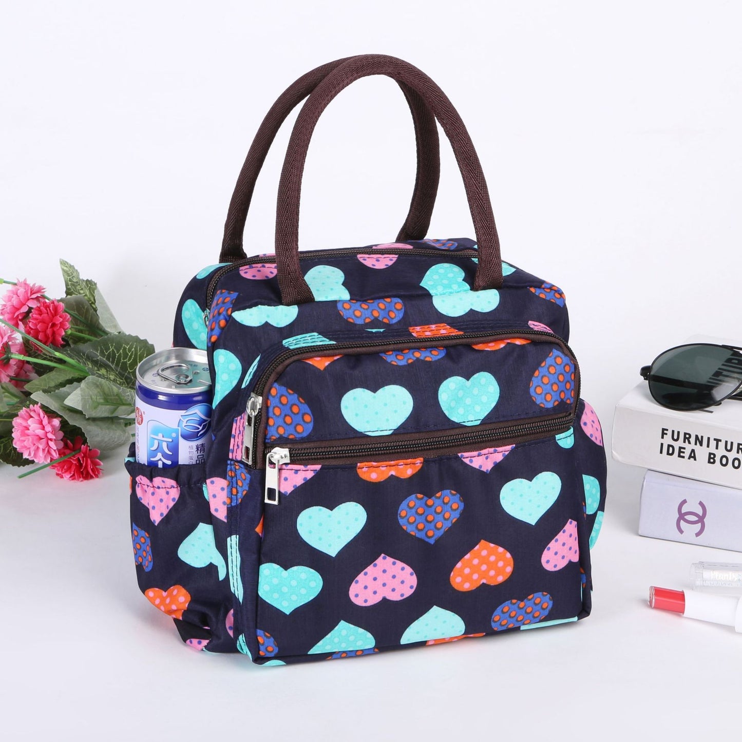 Katmuster isolierte Lunch-Tasche Brehn