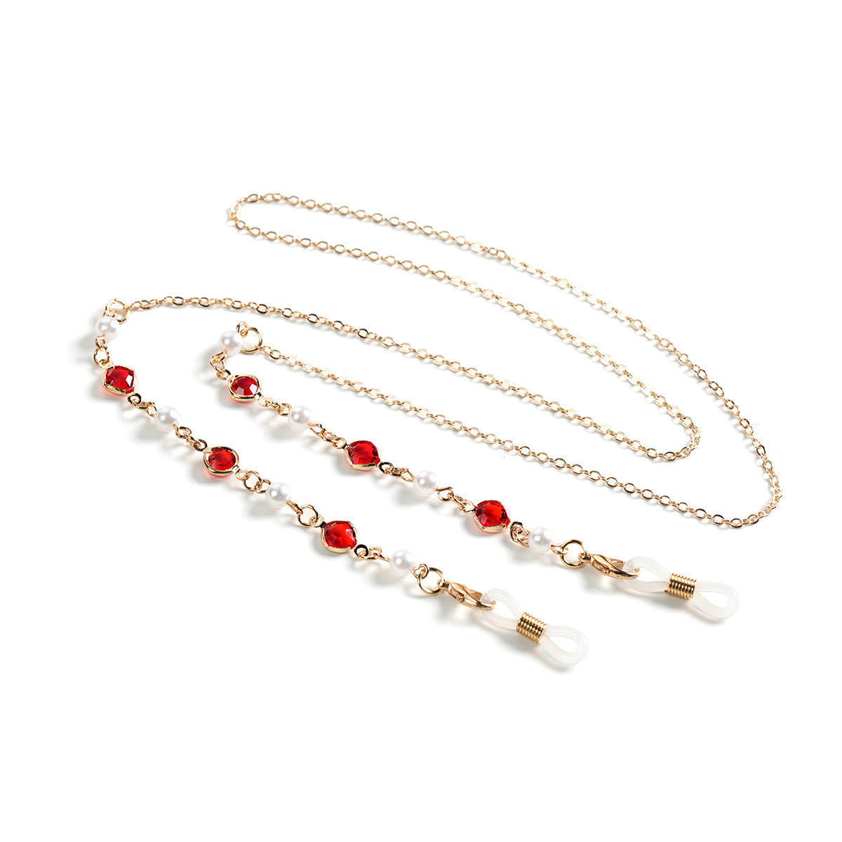 Elegante Edelstein Sonnenbrillen Kette Brehn