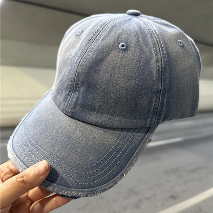Damen Distressed Denim Baseball Cap Brehn 1784084028