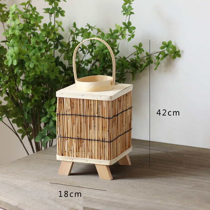 Stilvolle Laterne aus Naturmaterialien Brehn
