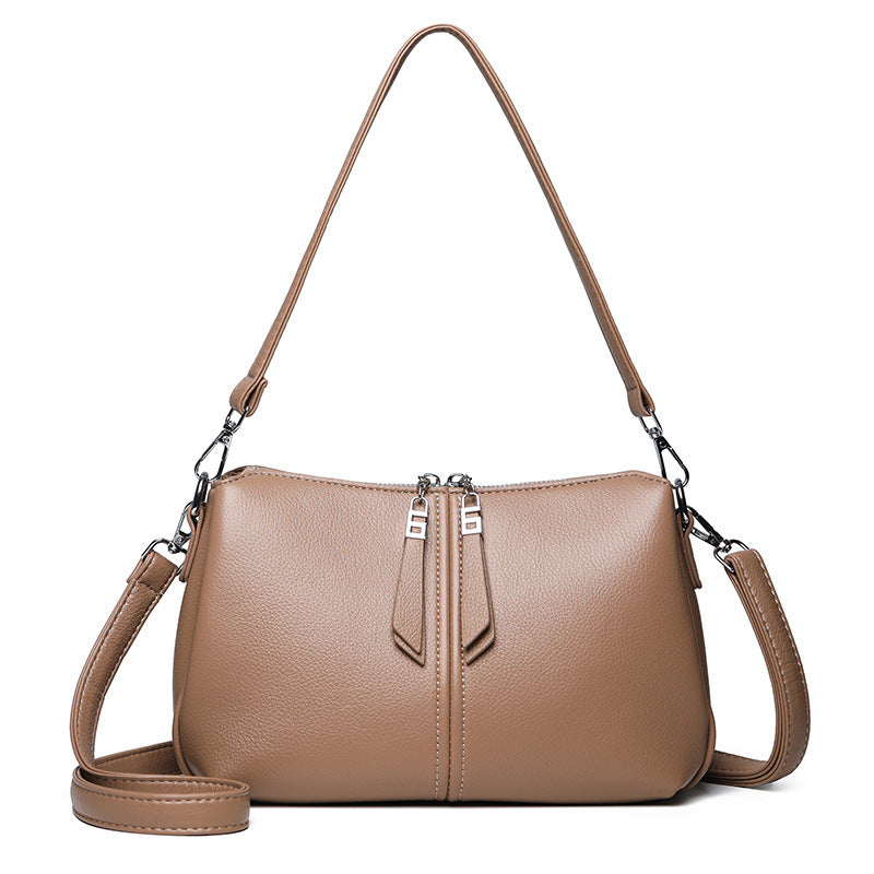 Elegante Strukturierte Schultertasche Brehn