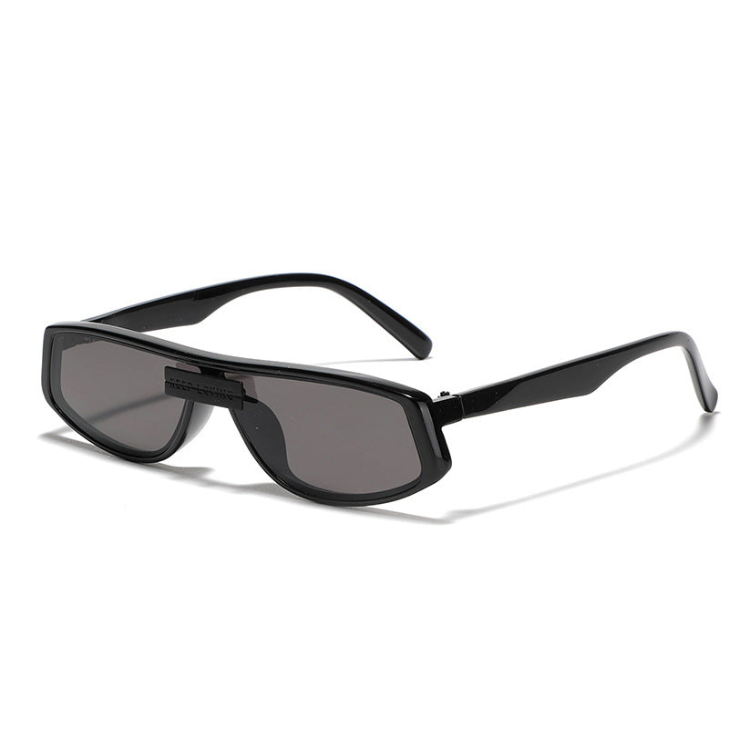 Damen futuristische Sonnenbrille im minimalistischen Design Brehn