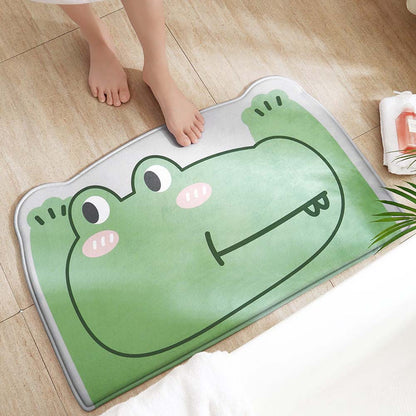 Verspieltes Tierdesign Badmatte
