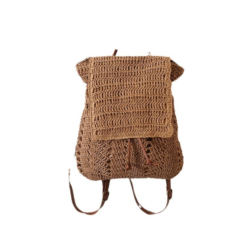 Rucksacktasche Aus Handgefertigtem Naturmaterial Brehn