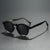 Damen modische Sonnenbrille im stilvollen runden Design von Brehn