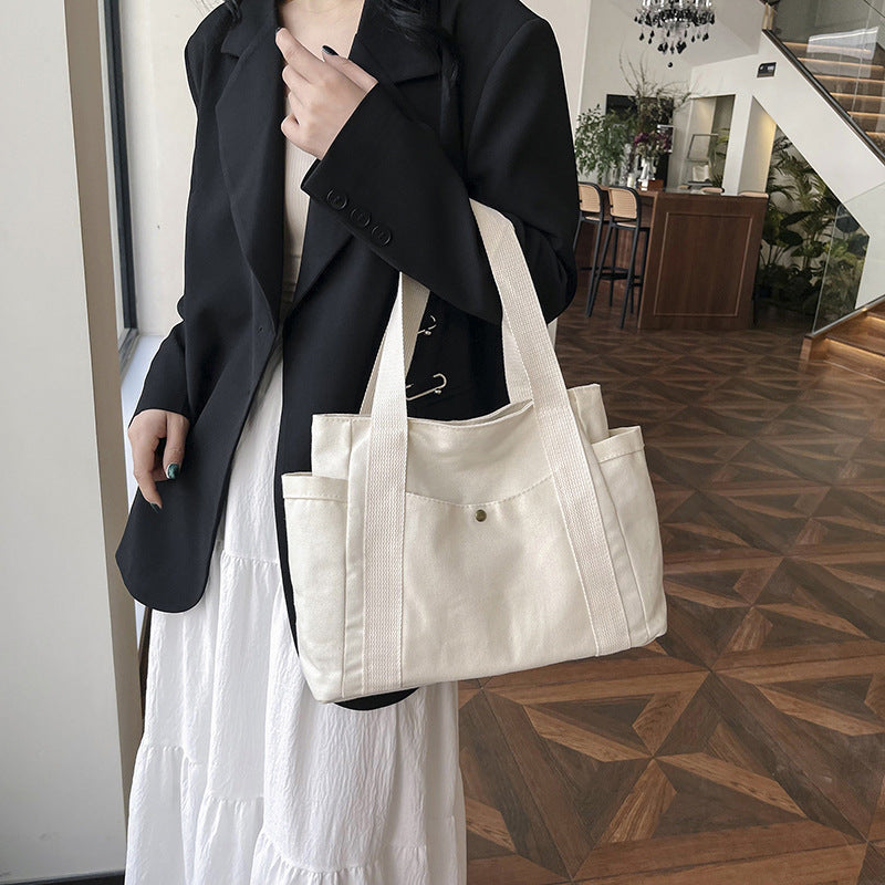 WoMulti-Taschen Casual Utility Tote Bag Brehn