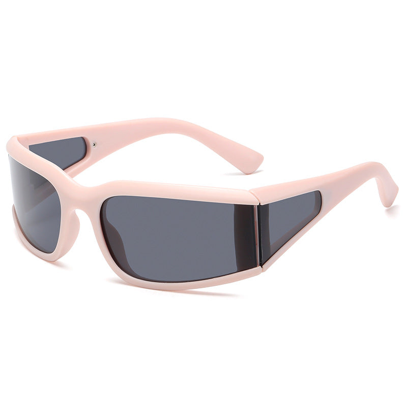 Damen Sportsonnenbrille mit besonders ergonomischem Design und seitlichem Blendschutz Brehn