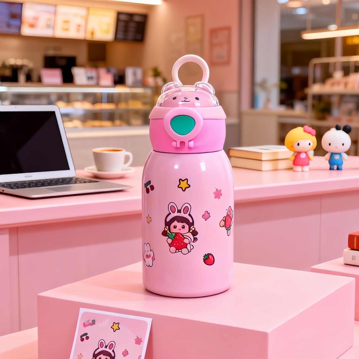 Damen Trinkflasche mit einzigartigem Astronauten-Design Brehn