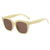 Damen quadratische Sonnenbrille mit robustem Rahmen und hochwertigem UV-Schutz Brehn