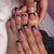 Elegante Französische Spitze Nagelverzierung Brehn