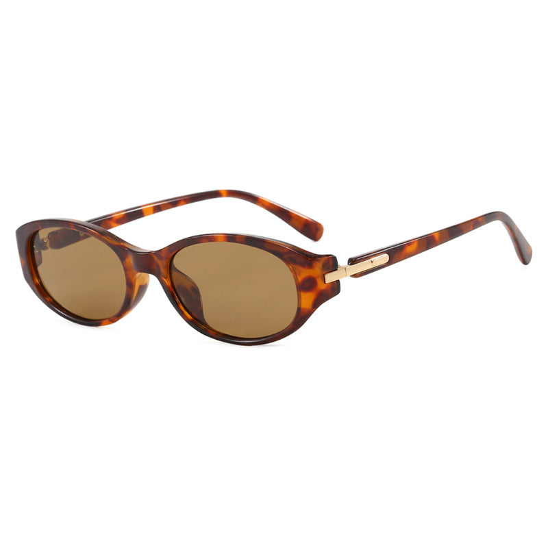 Damen cat-eye Sonnenbrille mit robustem Rahmen und polarisierenden Gläsern Brehn