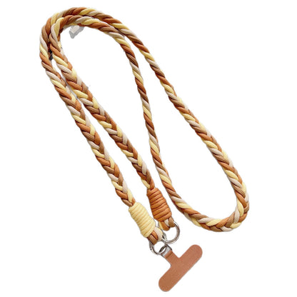 Multi-Color Geflochtene Brillenband Brehn