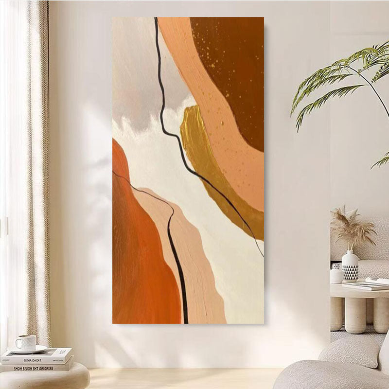 Abstrakte zeitgenössische Wandkunst