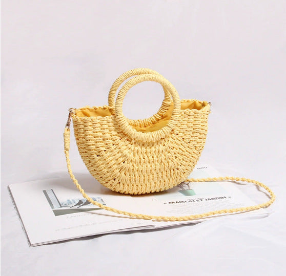 Damen Handtasche mit geflochtenem Design Brehn