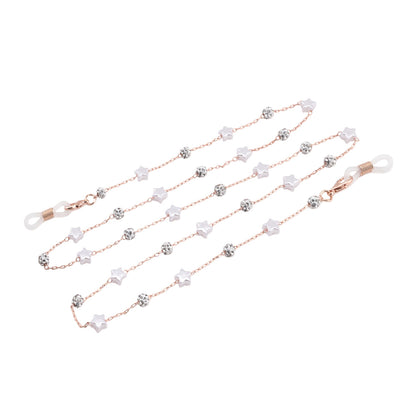Elegante Kristall- und Perlenbrillenketten Brehn