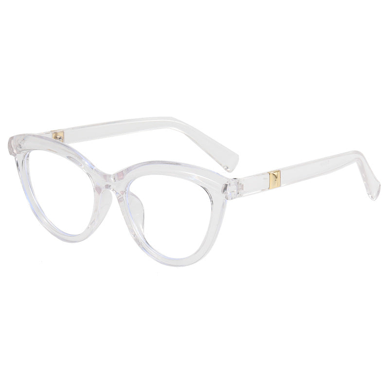 Damen Cat-Eye Brille mit feinem Rahmen und eleganten Akzenten Brehn