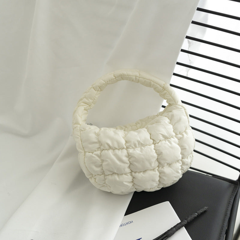 Gepolsterte Mini Schultertasche