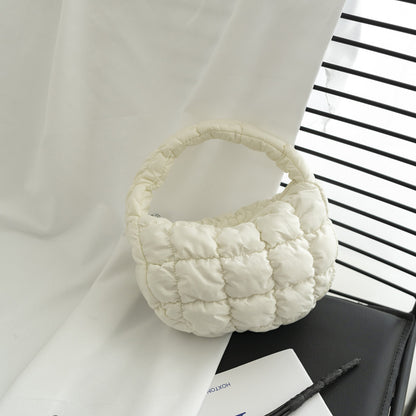 Gepolsterte Mini Schultertasche