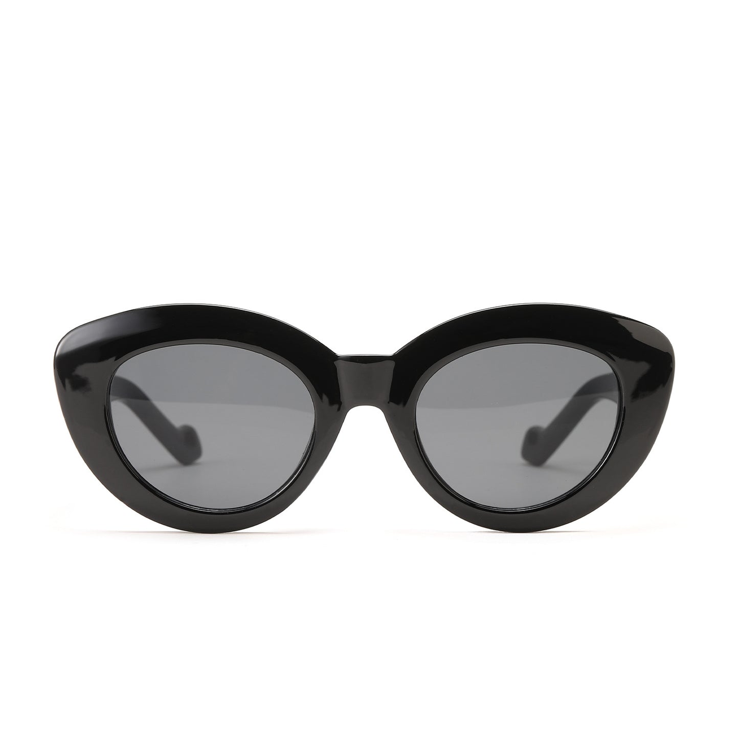Damen Cat-Eye Sonnenbrille mit modischem Kunststoffrahmen Brehn