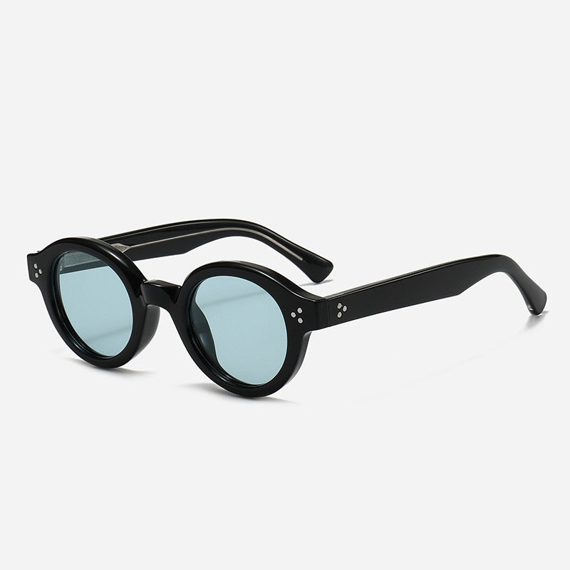Damen Modische Rund-Sonnenbrille mit stilvollen Akzenten Brehn