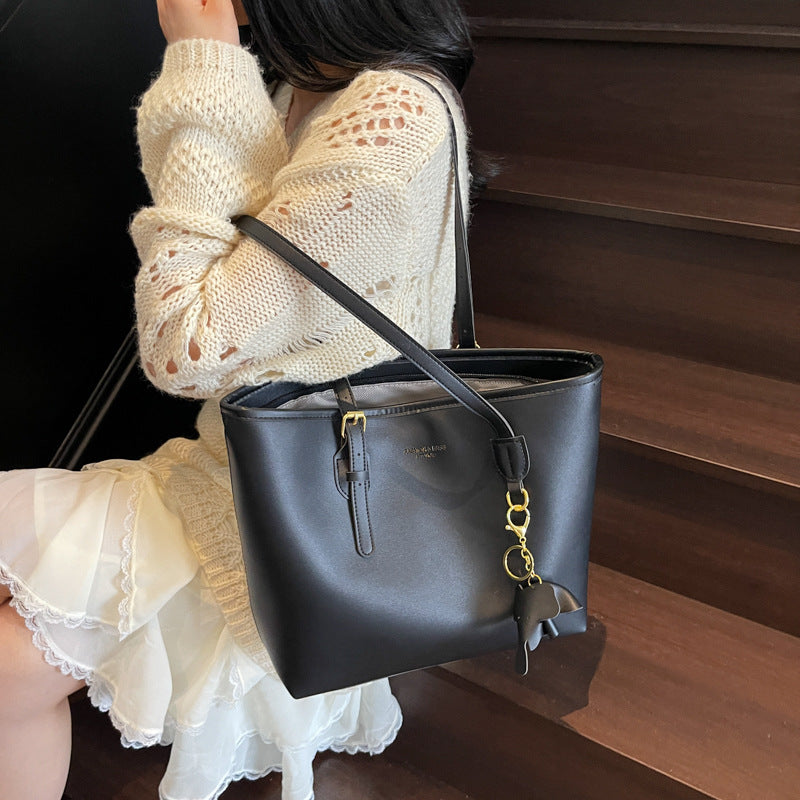 Elegante Leder Tote Bag Brehn