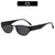 Eckige Cat-Eye-Sonnenbrillen