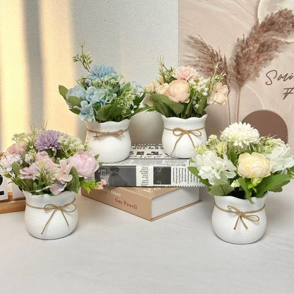 Künstliche Orchideenpflanzenanordnung für die Wohnkultur