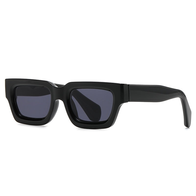 Damen oversized Sonnenbrille im modernen, kantigen Design Brehn