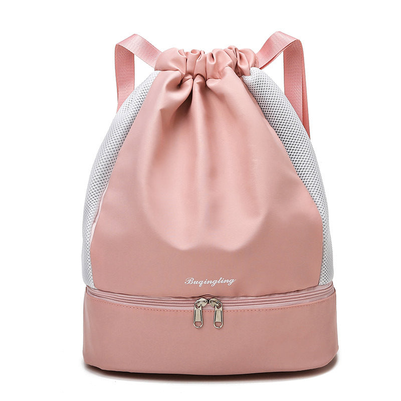 Mesh Drawstring Sport Rucksack