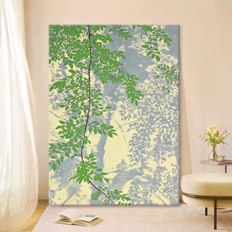 Botanisches Motiv Leinwandkunstwerk