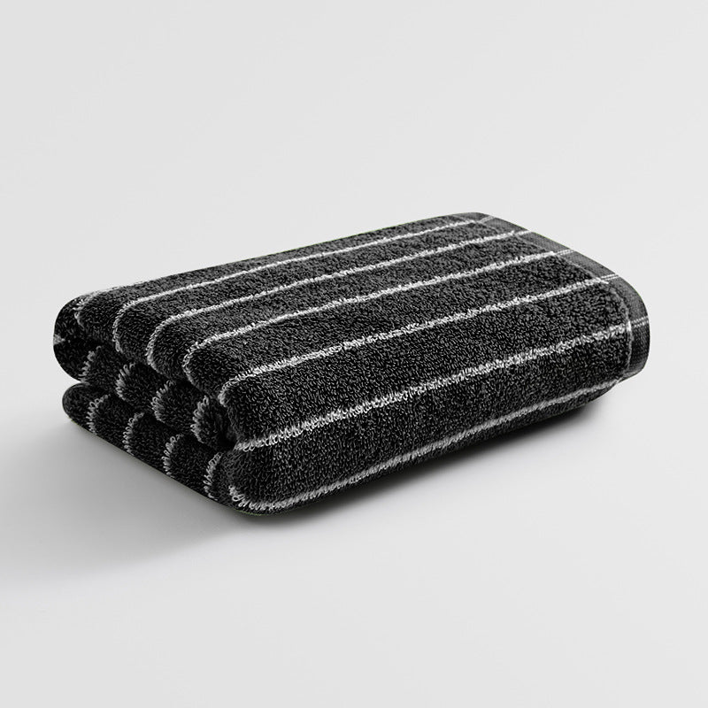 Damen Velours-Badetuch mit gestreiftem Design Brehn