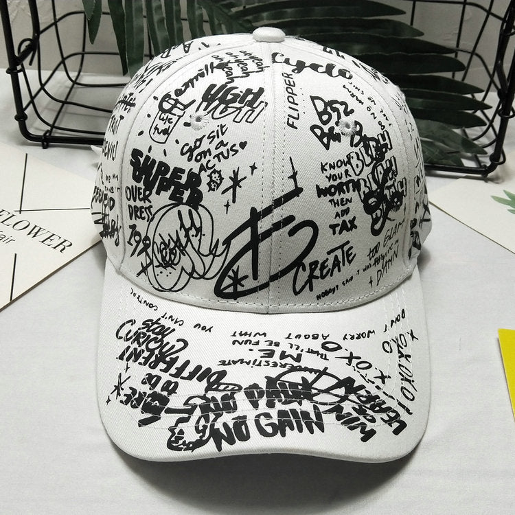 Herren Grafikdruck Snapback Cap Brehn