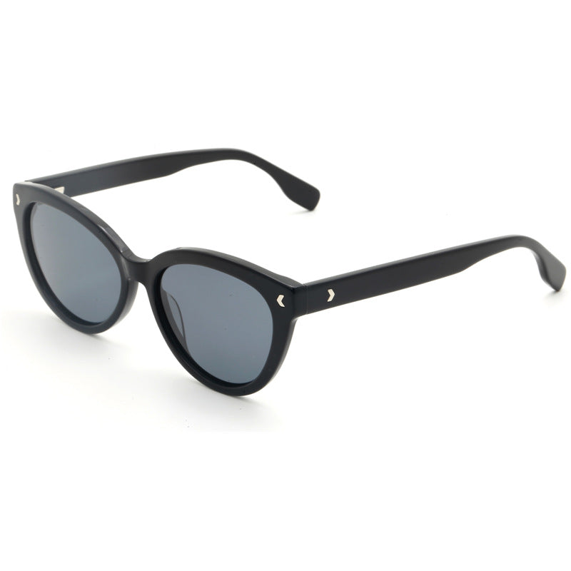 Damen modische Cat-Eye Sonnenbrille mit UV-Schutz und angenehm leichtem Rahmen Brehn