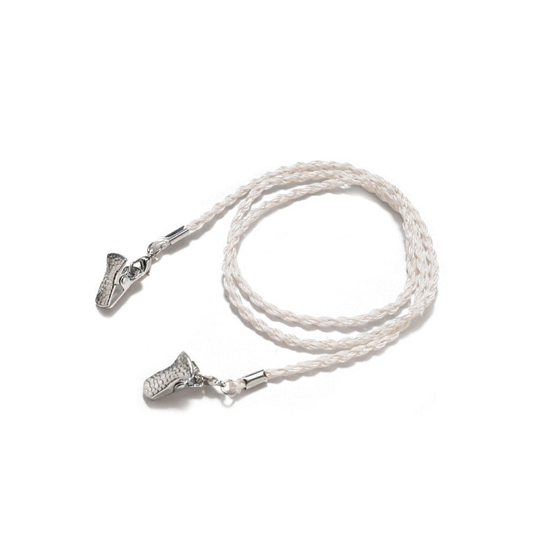 Geflochtener Leder-Brillenband Brehn