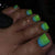 Künstlerische Ombre Nagelverstärkungen Brehn