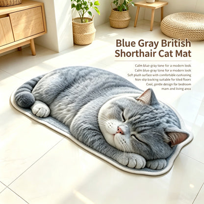 Plüsch Katze Thema Teppich