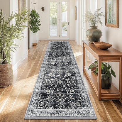 Elegante strukturierte Läufermatte