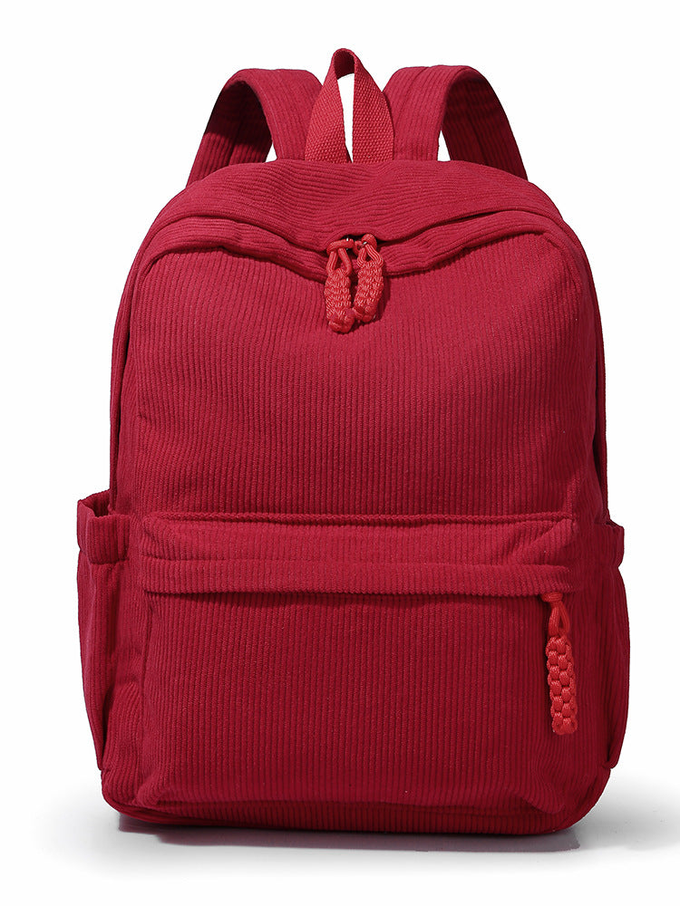 Lässiger Corduroy Rucksack Brehn