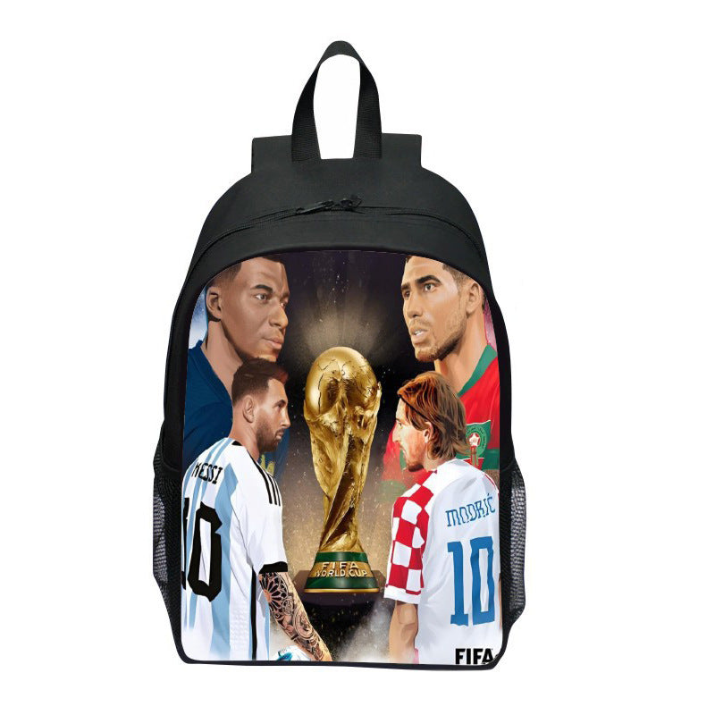 Sportlicher Rucksack mit Wm-Trophäe Design Brehn