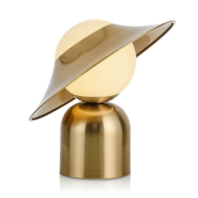Moderne Tischlampe mit einzigartigem skulpturalem Design