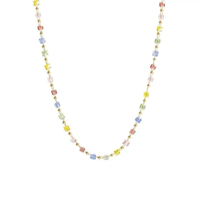 Bunte Charm Perlenarmband Brehn