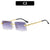 Statement Schlange-Detail Quadrat Sonnenbrille