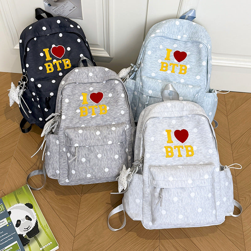 Stylischer gepunkteter Grafik-Rucksack Brehn